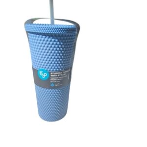 Built BYO Studded Tumbler With Straw NEW